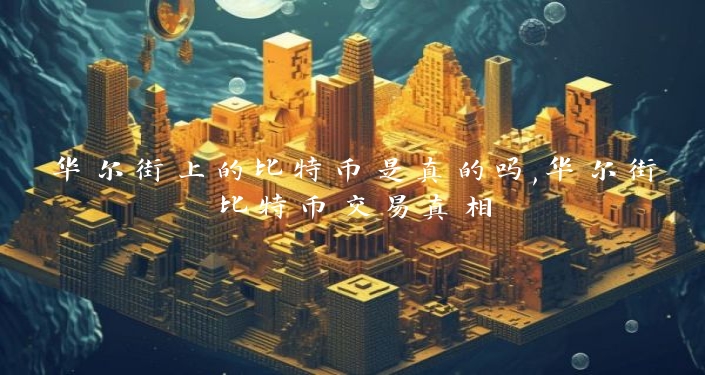 华尔街上的比特币是真的吗,华尔街比特币交易真相