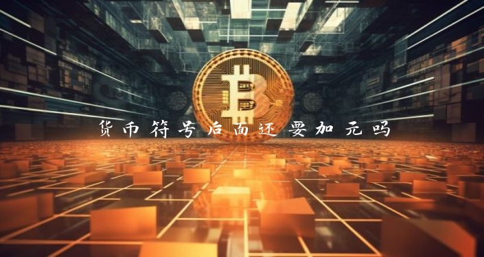 货币符号后面还要加元吗